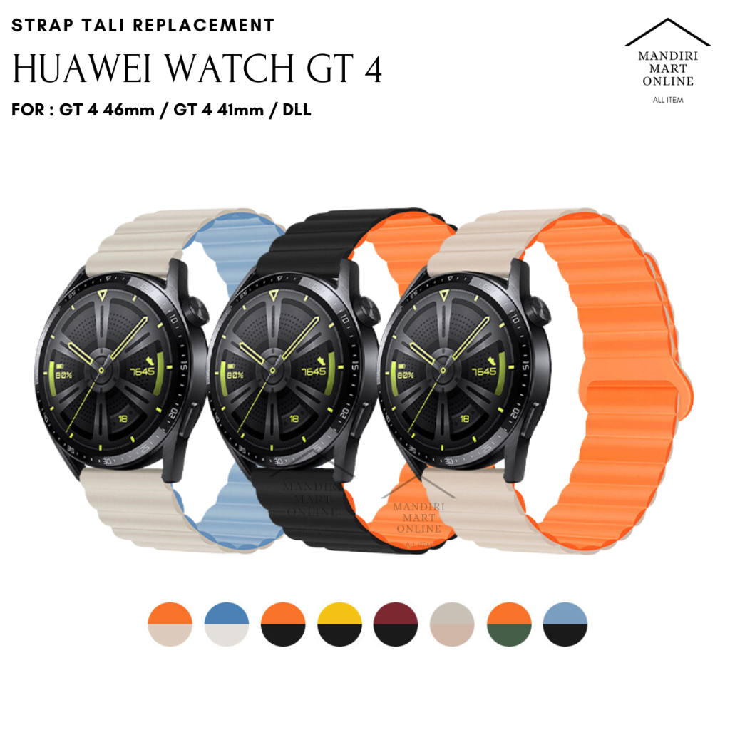 Huawei Watch GT 4 46mm / 41mm Magnetic Buckle Strap / Universal Quick Release Smartwatch Strap 22mm 