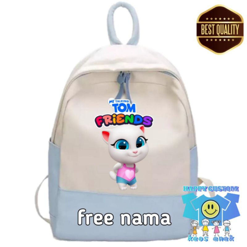 My Talking TOM FRIENDS กระเป๋านักเรียนเด็กเคลื่อนไหว