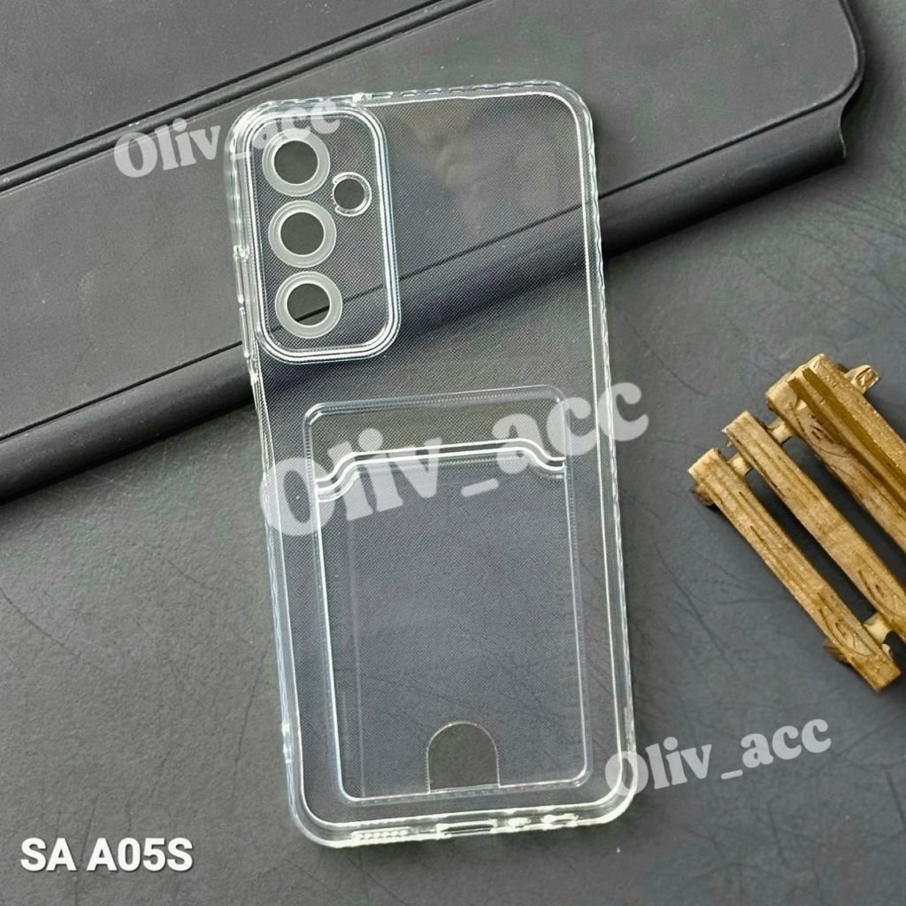 เคส samsung a27 samsung a05 samsung a05s card case clear card slot case