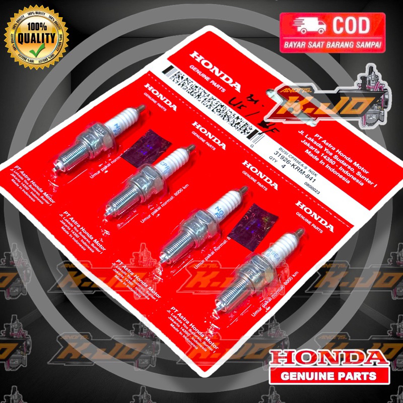 Honda AM KRM Beat FI Vario 125 150 LED Scoopy FI ฉีดหัวเทียนรถจักรยานยนต์ 31926-KRM-841