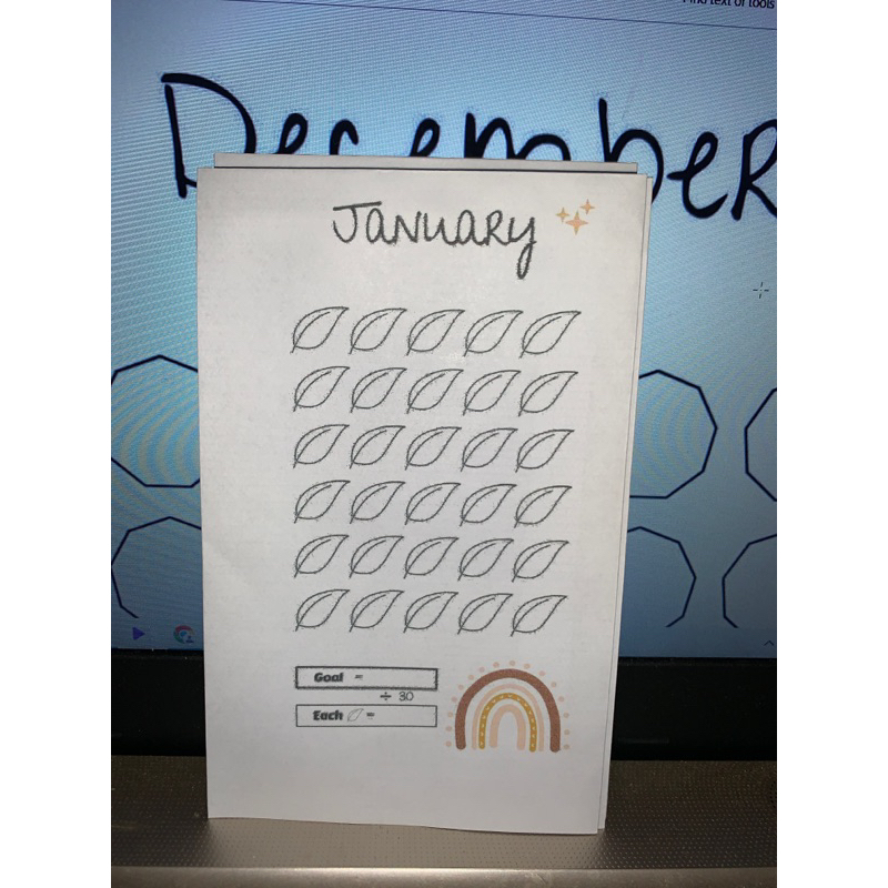 ใหม่ - (MIN 5 ชิ้น) SAVING CHALLENGE 12 MONTHS EMPTY ENVELOPE SAVINGS