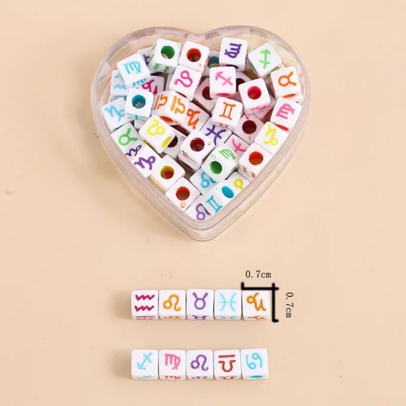 10 gr Mote Zodiac Zodiac Handoscope Star Signs Monte Manik