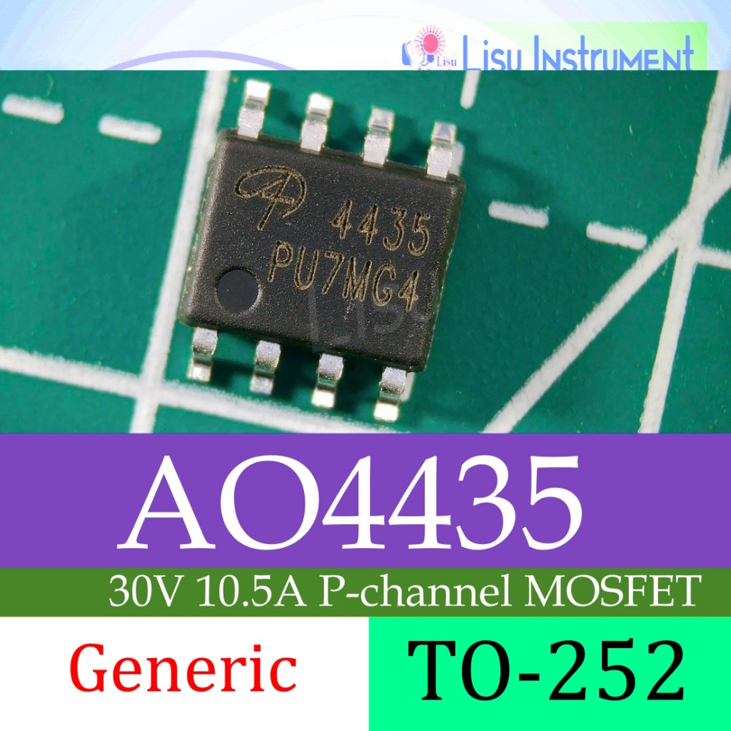 Ao4435 30V 10.5A P-channel MOSFET 4435 SOEC-8