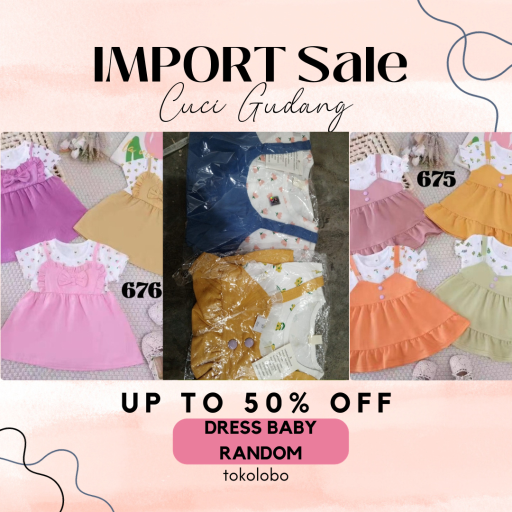 WAREHOUSE SALE!!! Tokolobo WAREHOUSE ขายนําเข้า BEAUTIFUL GIRLS DRESS WAREHOUSE SALE