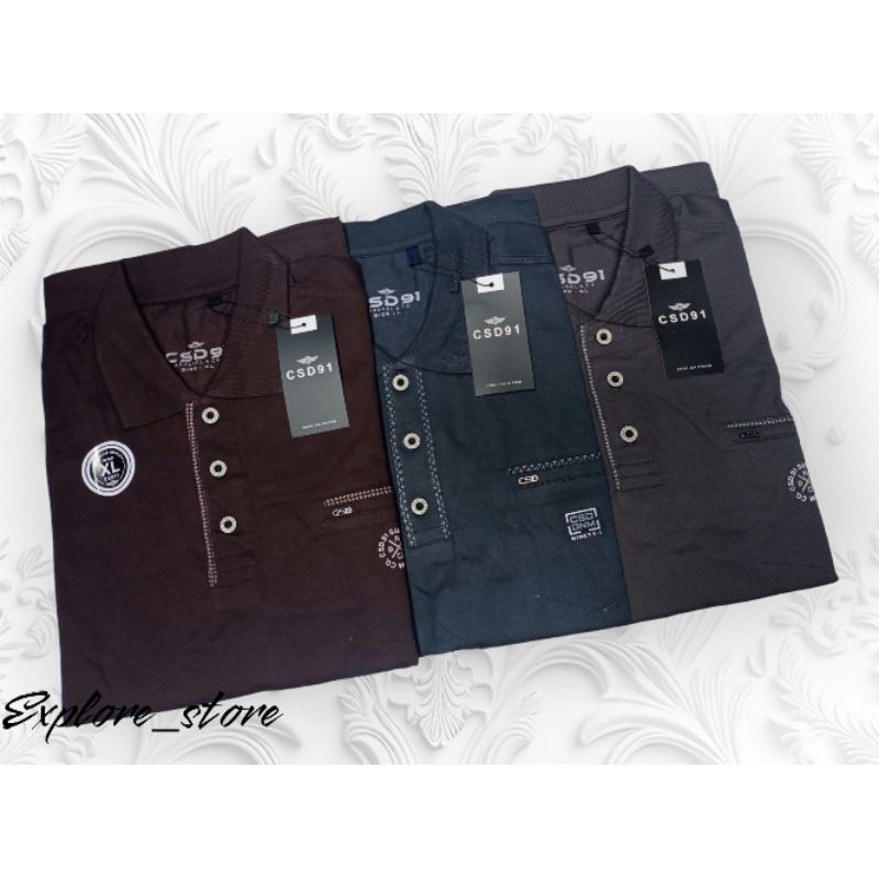 SAVING PACKAGE 3 ชิ้นและ 2 ชิ้น CSD 91 ปลอกคอแฟชั่นแบรนด์เดิมสําหรับผู้ใหญ่ผู้ชาย | ปลอกคอกระเป๋าแฟช