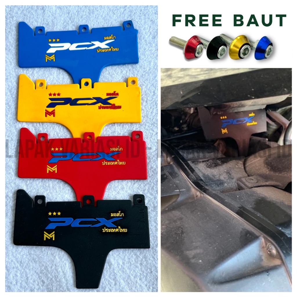 Mudflap PCX THAILAND RUBBER MUD Retainer PCX เขียน THAILAND ยางหนา ORIGINAL MOSCOW THAILAND MUD FLAP HONDA PCX 150 + L Bolt Key L DRAT 10 PNP MUD RUBBER Fender ภายใต้ MUDBolt MUD GUARD PCX