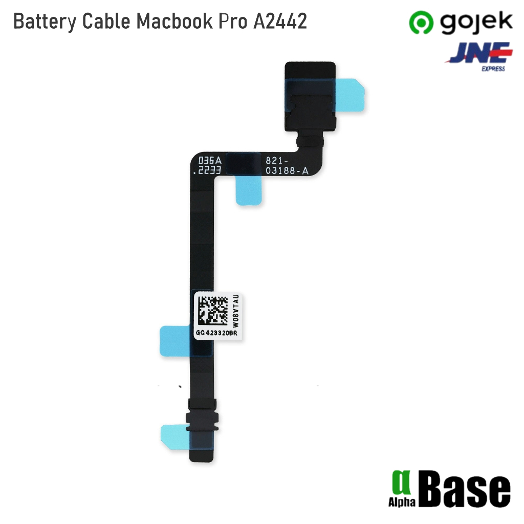 สายแบตเตอรี่แบบยืดหยุ่น Macbook Pro A2442