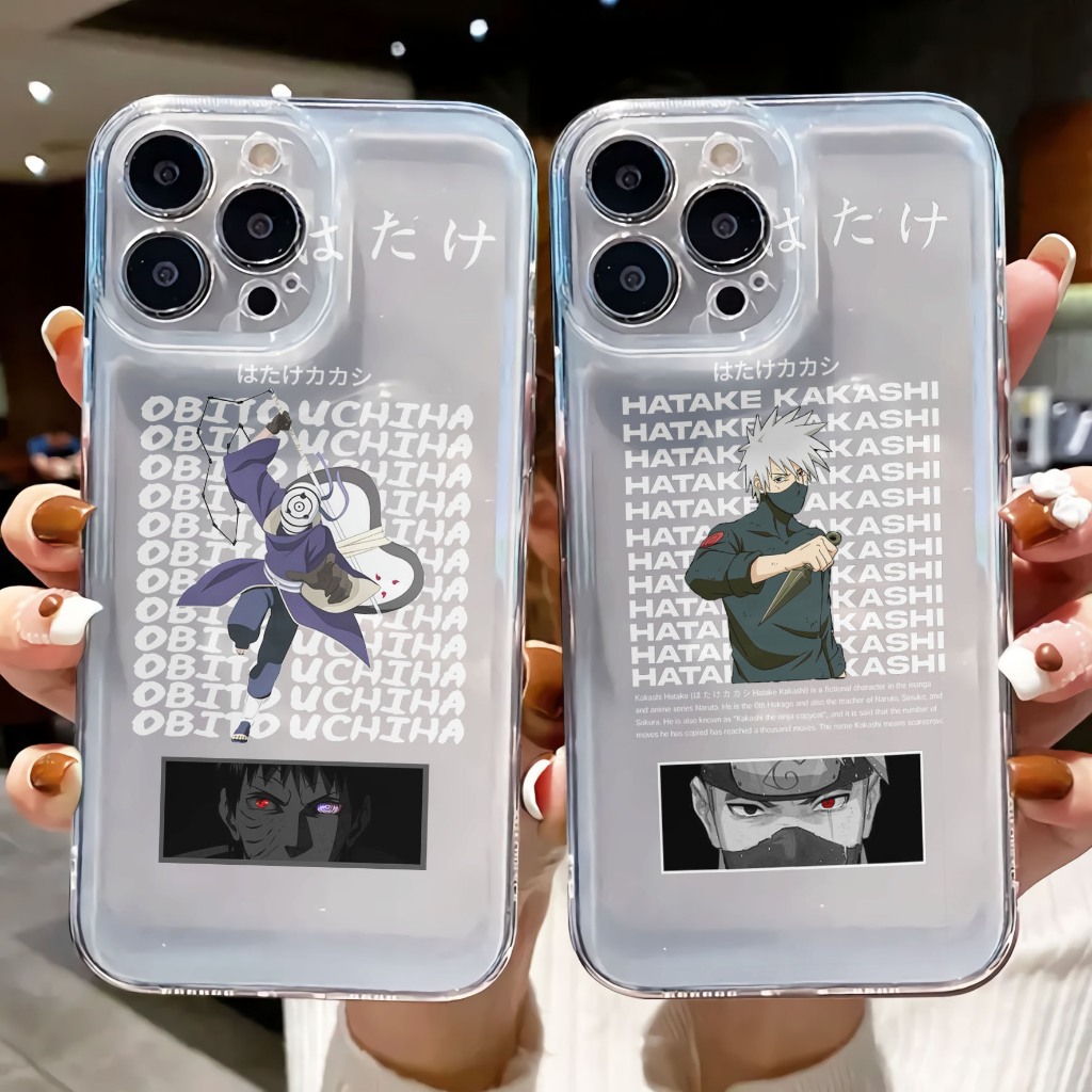 HP Soft Case Bening Clear Case Series อะนิเมะ Naruto เหมาะสําหรับ Vivo Y17S Y20/Y20S/Y12S Y11/Y12/Y1