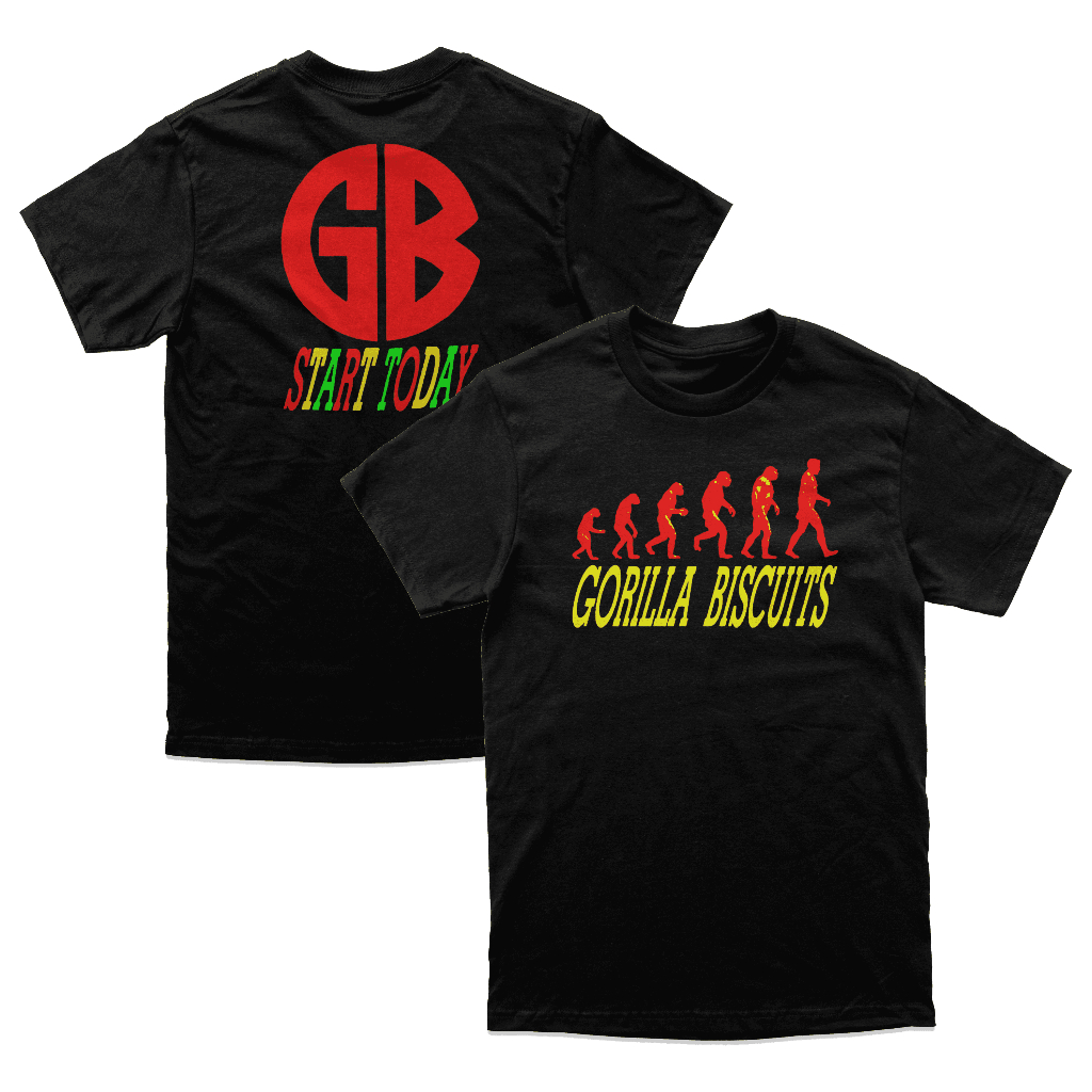 Gorilla Biscuits Hardcore Punk "Start Today" สินค้า