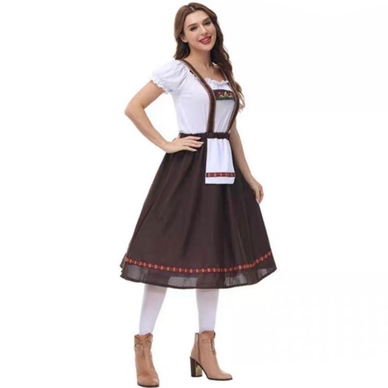 W9310 | เครื่องแต่งกาย octoberfest ของเยอรมันสําหรับผู้หญิงผู้ใหญ่