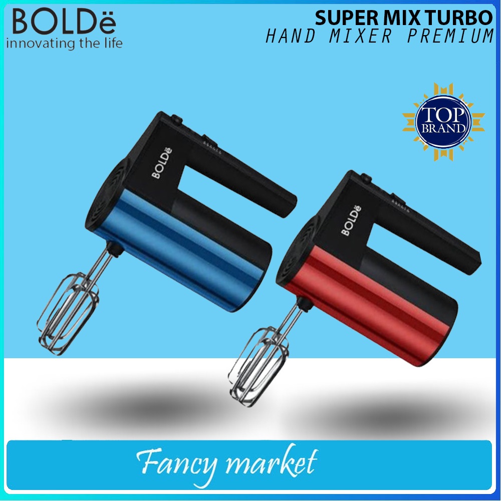 Mixer BOLDe Super Mix Turbo Hand Mixer Premium High Class Original Ok