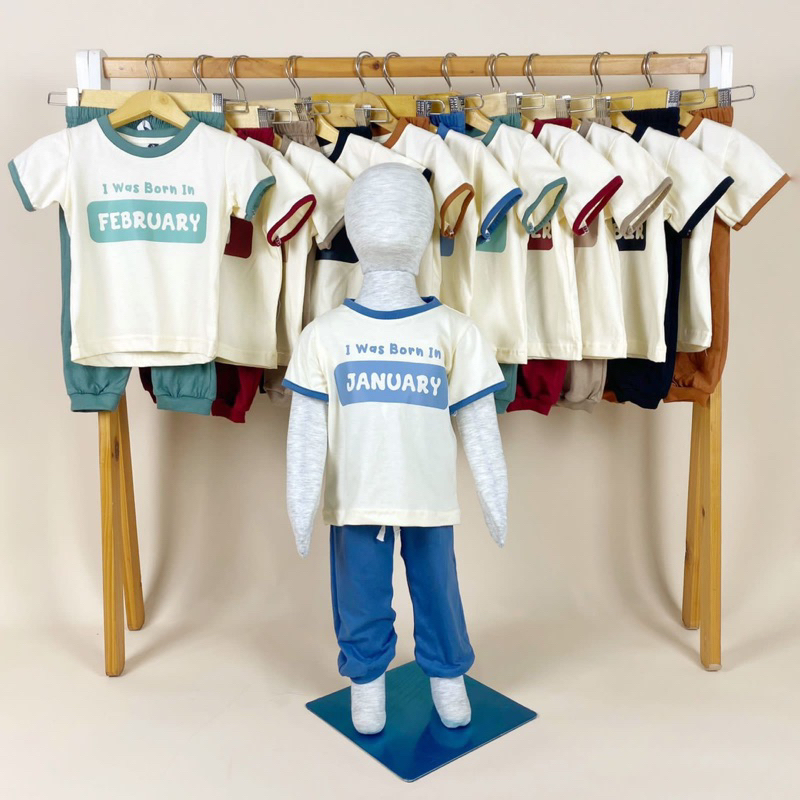 ชุดพื้นฐานสําหรับ BIRTH MONTH 2-10T