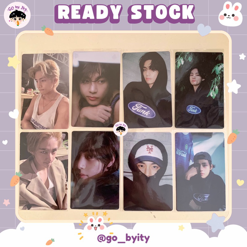 BTS V Photocard Layover Lucky Draw | PC Taehyung M2U Soundwave SW PWS
