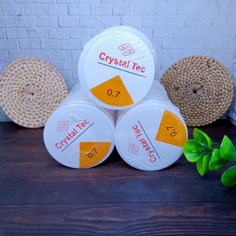 CRYSTAL TEC ELASTIC STRING ต่อม้วน 0.7MM