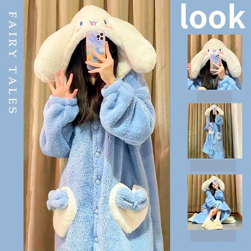 Cinnamon ROLL DASTER ONESIE SLEEPING CLOTHES KIGURUMI PAJAMA COSTUME