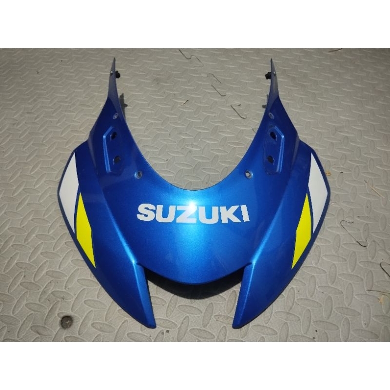Shield shell cover cowling body visor winshield ชิวหน้า gsx r 150 สีน้ําเงินเดิม