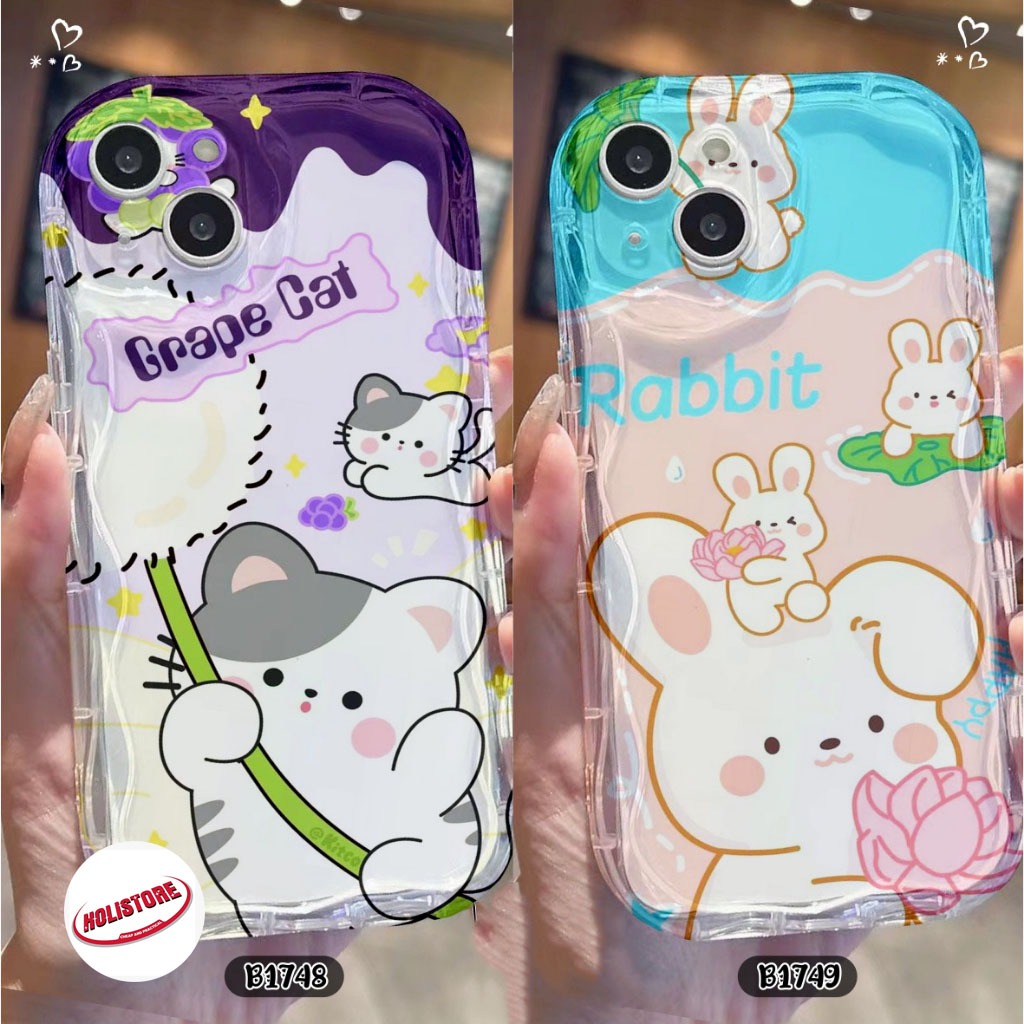B1748 กรณี SOFTCASE SILICON CASING MELTING CLEAR SHOCKPROOF สําหรับ OPPO A58 A78 A72 A74 A95 A76 A36