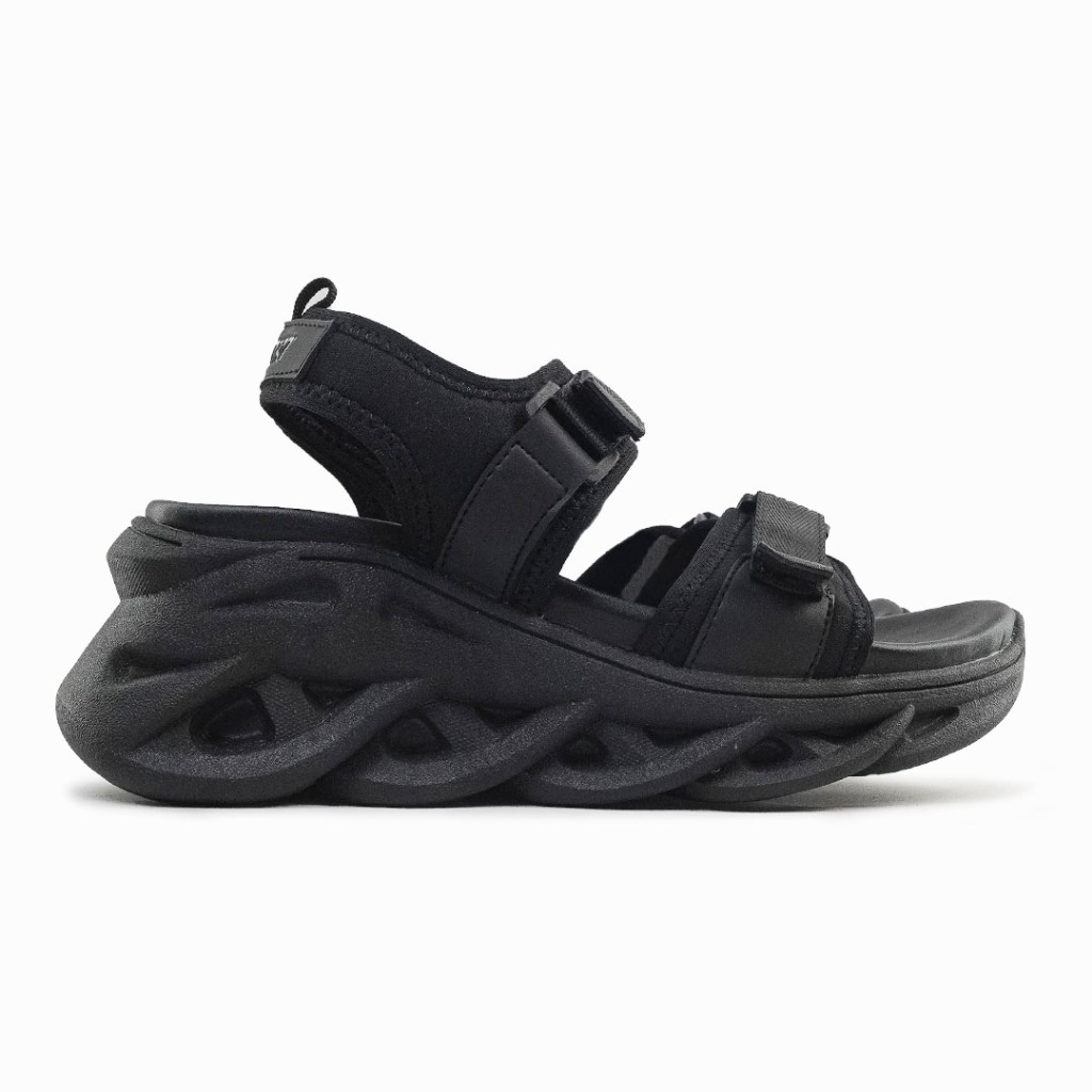 รองเท้าแตะผู้หญิง Johnson - Volant Black