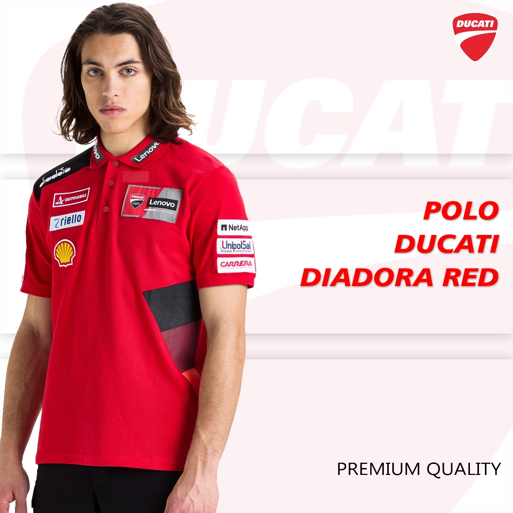 โปโล DUCATI DIADORA TEAM RED PREMIUM
