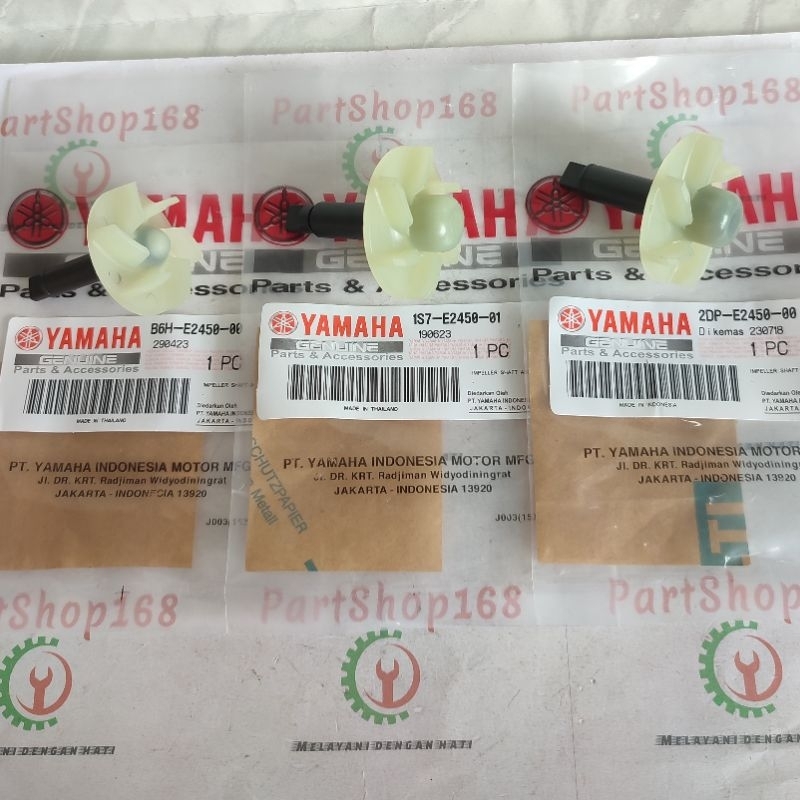 IMPELLER SHAFT ASSY As Fan WATER PUMP NMAX ใหม่ Nmax Old Vixion R15 JUPITER MX Aerox Xeon Aerox 125 