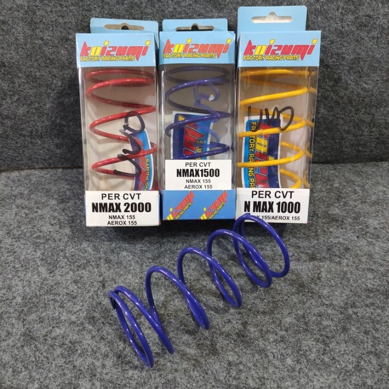 KOIZUMI CVT SPRING 1000RPM 1500RPM 2000RPM NMAX OLD NMAX ใหม่ AEROX LEXI M3 FINO 125 MIO S MIO Z