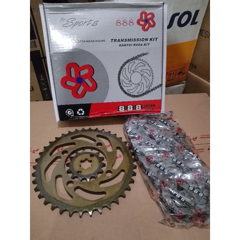ชุดโซ่ JUPITER MX OLD/GEARSET GIRSET GIR PACKAGE JUPITER MX OLD LAMA 888