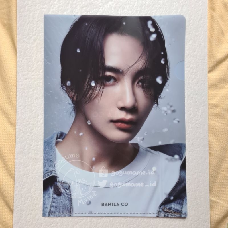 GORGUMAME ☆ Jonghan Seventeen Banila Co File Holder A4 Map