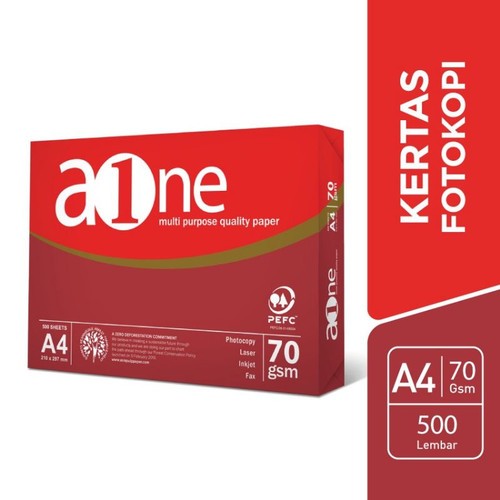 AONE A4 Hvs Paper 70 แกรม 1 RIM / AONE A4 70gsm กระดาษพิมพ์ภาพ