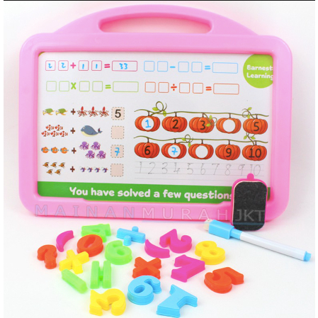[ISTY] MB 02 - ของเล่นเพื่อการศึกษา กระดานสีขาว DRAWING MARKER NUMBER / กระดานแม่เหล็ก MB02