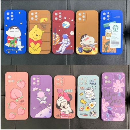 [ Vivo V20 V23 V25 Pro V27 V27E V30 V30 Pro V5 Case ] Soft Case Pattern Big Eyes Soft Case