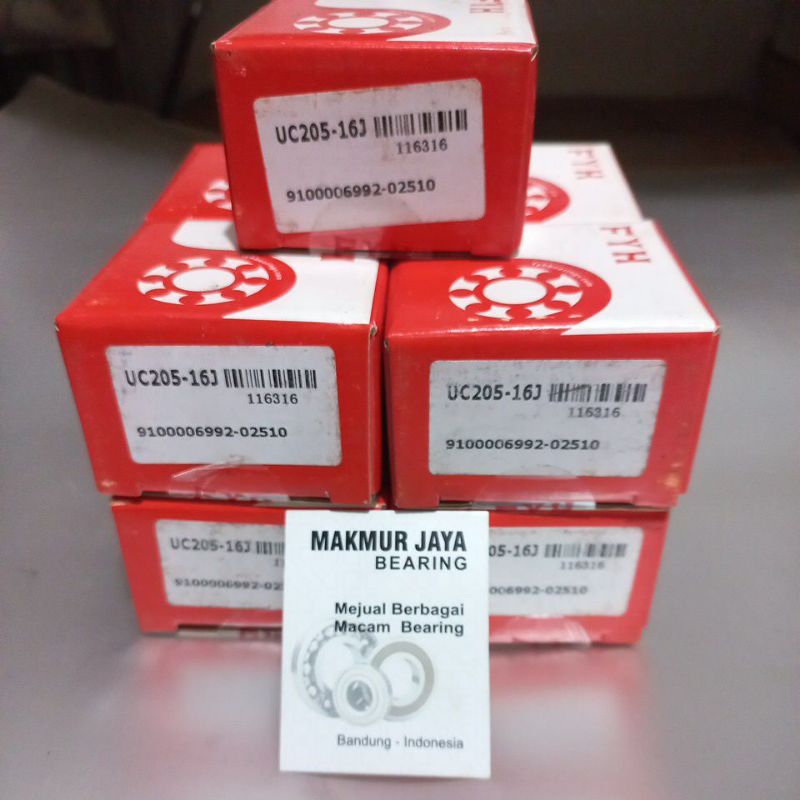 BEARING UC205-16 / UC 205-16 เป็น 25 (1 นิ้ว) FYH JAPAN
