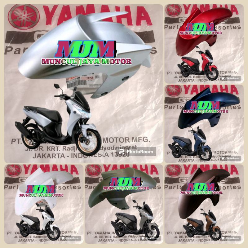 FRONT FENDER YAMAHA LEXI 125 อะไหล่แท้ YAMAHA