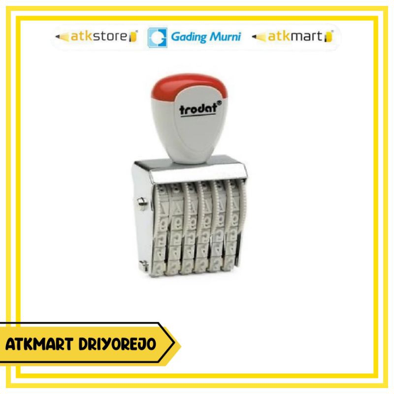 TRODAT STAMP NUMBER 1556 5MM 6 DIGIT