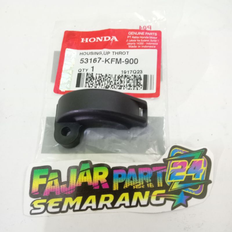 53167-KFM-900 53168-KFM-900 RIGHT HOLDER UPPER AND BOTTOM GAS PIPE HOUSING VARIO BEAT SUPRA X 125 KA