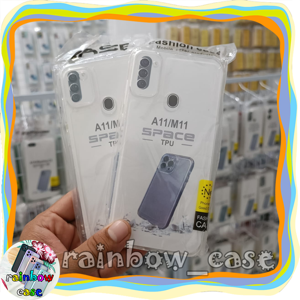SAMSUNG A11 / M11 CASE PREMIUM TPU SPACE PROTECT CAMERA 2.0MM THICKNESS