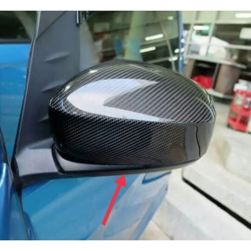 ฝาครอบกระจก Honda BRIO SATYA ALL YEARS CARBON MOTIF