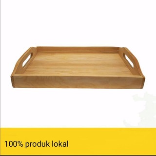 Nampan Kayu Aesthetic Panjang 50 cm