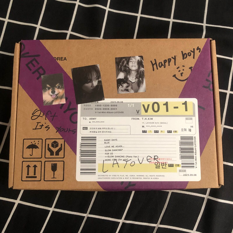 TAEHYUNG LAYOVER ALBUM (หนังสือ)