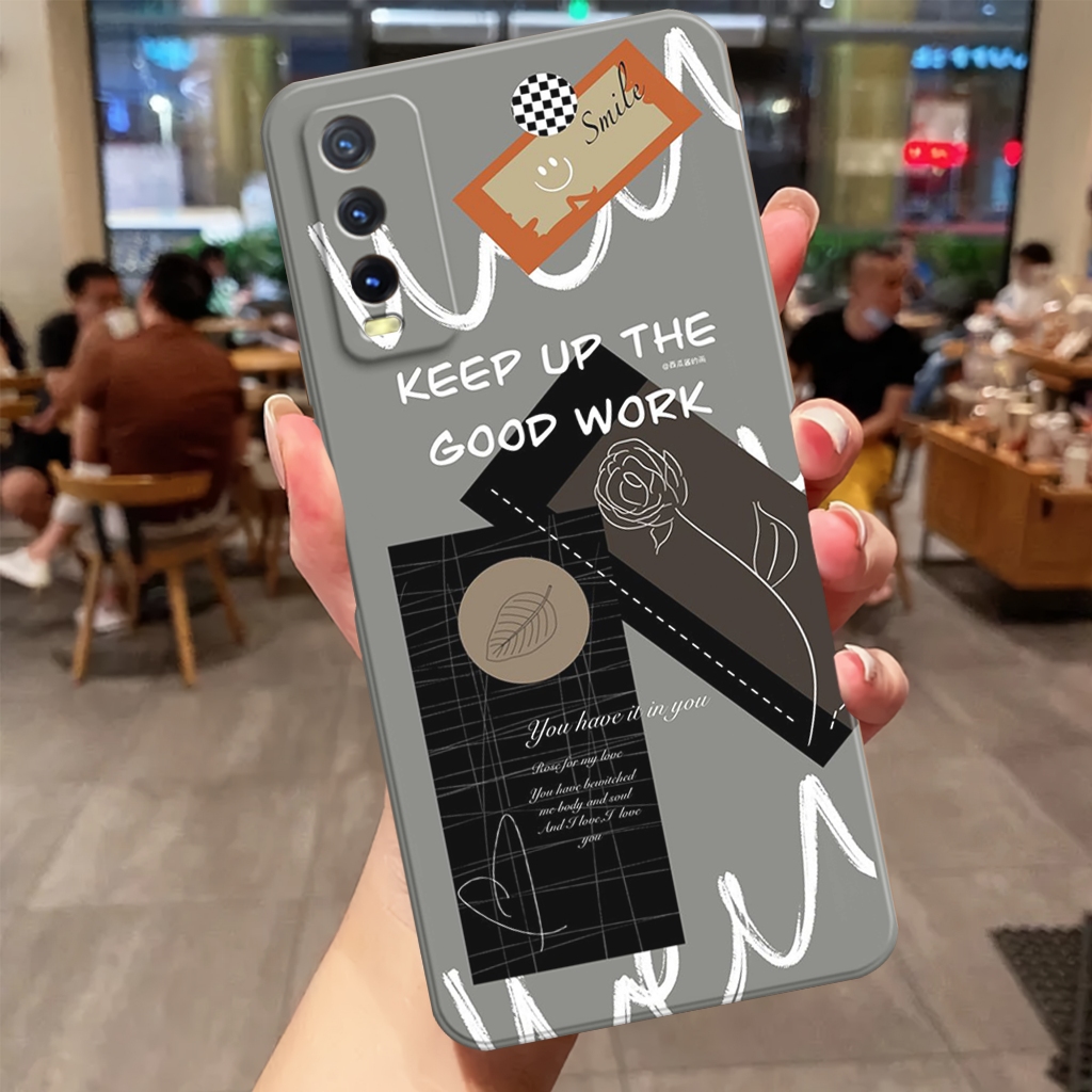 เคส VIVO Y20 / Y12S / Y20S / Y12A / Y20A / Y20i - SOFTCASE PRO CAMERA FULL MOTIF สําหรับ VIVO Y20 / 