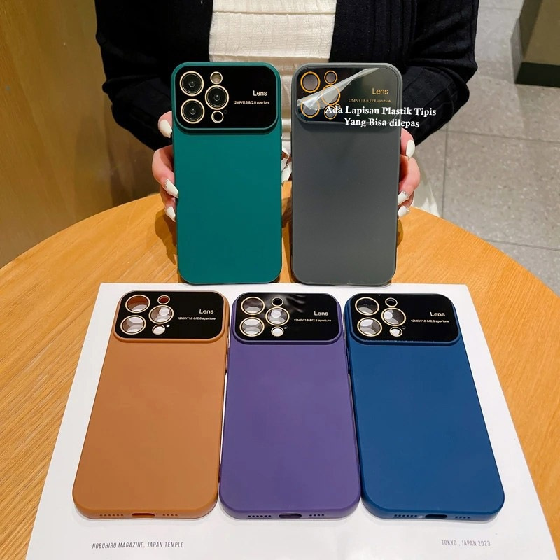 CASE MACAROON เลนส์ใหญ่ X1AOMI REDMI N0TE 12 5G 10C POC0 C40 F5 M5S M4 PRO M3 PRO M3 X5 X3 PRO X3 NF