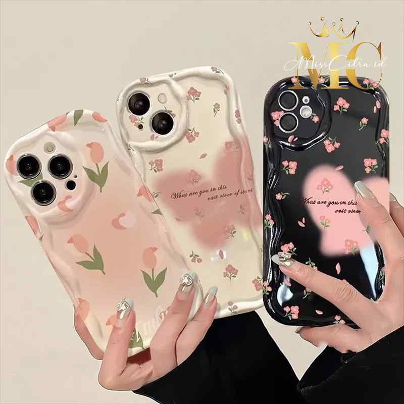 Ss880 SOFTCASE AESTHETIC FLOWER สําหรับ OPPO A79 F11 F17 F19 PRO RENO 4 4F 5 5F 5K 6 7 7Z 8T 10 11 1