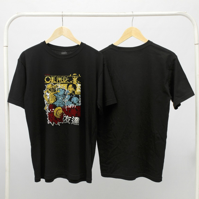 NOIS Anime Cotton Combed 30s เสื้อยืดสําหรับผู้ชายและผู้หญิง unisex AN-43