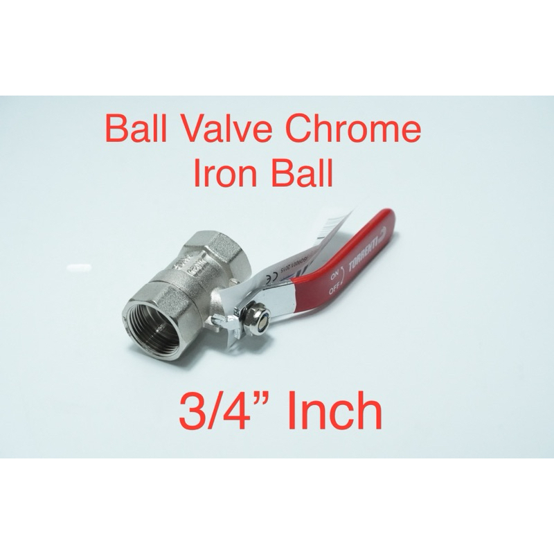 บอลวาล์วทองเหลือง 3/4 นิ้ว 3/4 Accu Bore Stop Valve PN16 | 2.047.0013 | QF-003 3/4 uyaD