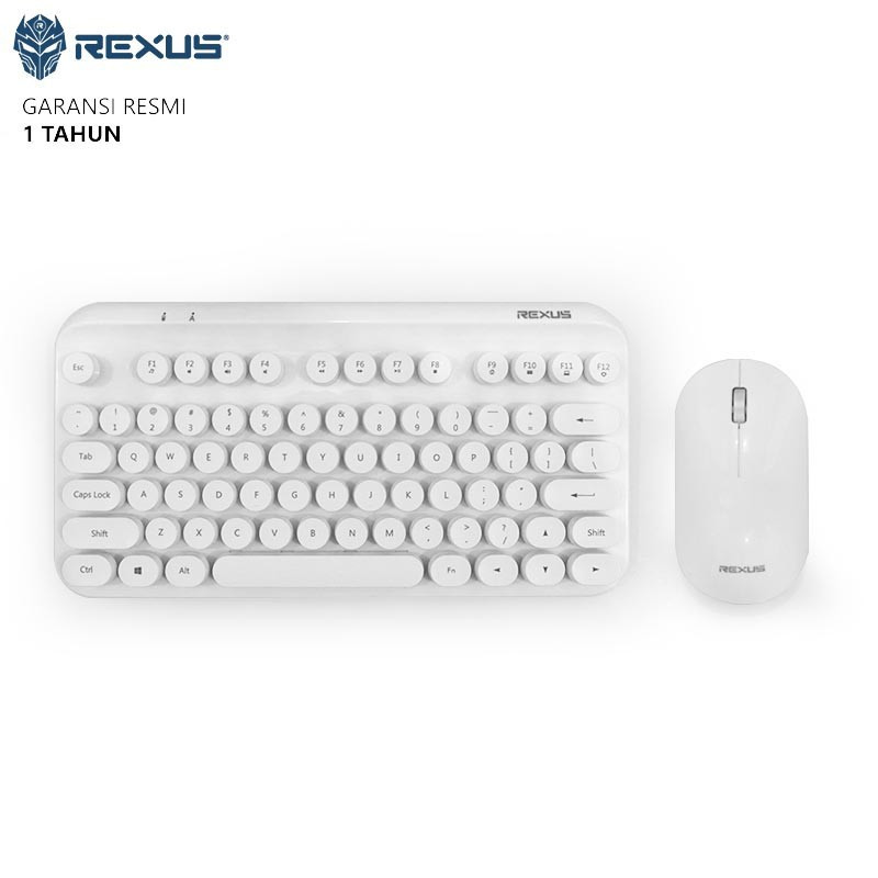 Rexus Keyboard+Mouse Rexus KM9 ไร้สายสําหรับ iPad Macbook คอมพิวเตอร์แล็ปท็อป (ฟรี OTG)