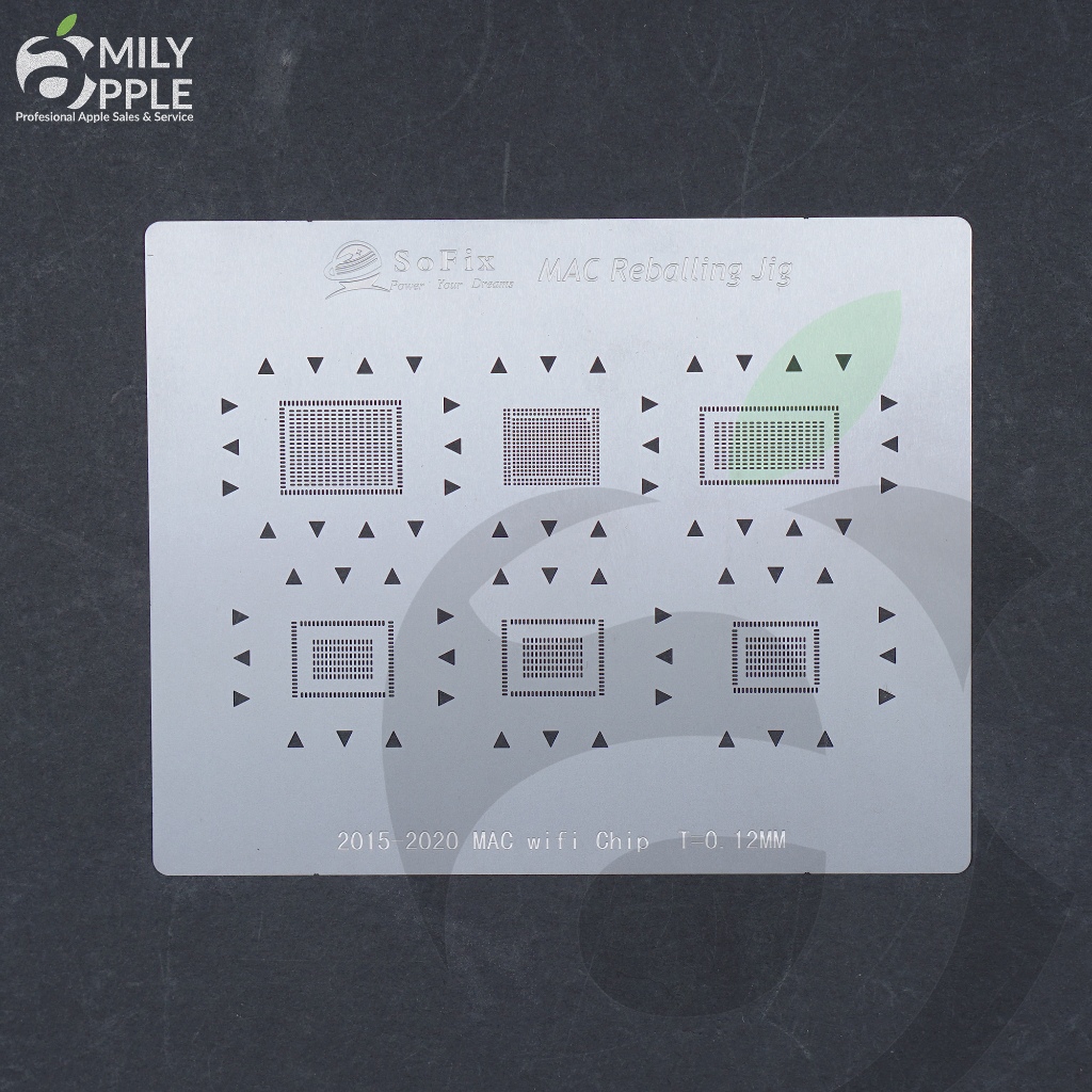 Sofix Stencil IC Mold Macbook 2015 - 2020 Mac Wifi Chips