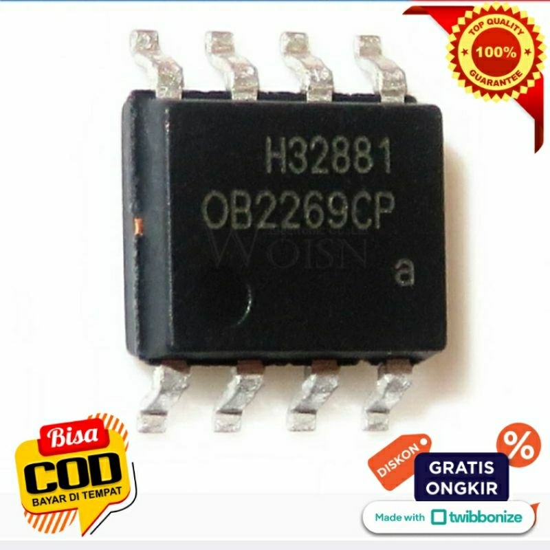 สลับตัวควบคุม Ic pwm ob2269cp