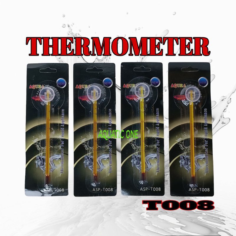 AQURA ASP T006 THERMOMETER เครื่องมือวัดอุณหภูมิบ่อตู้ปลา เทอร์โมมิเตอร์ เทอร์โมมิเตอร์ เทอร์โมมิเตอ