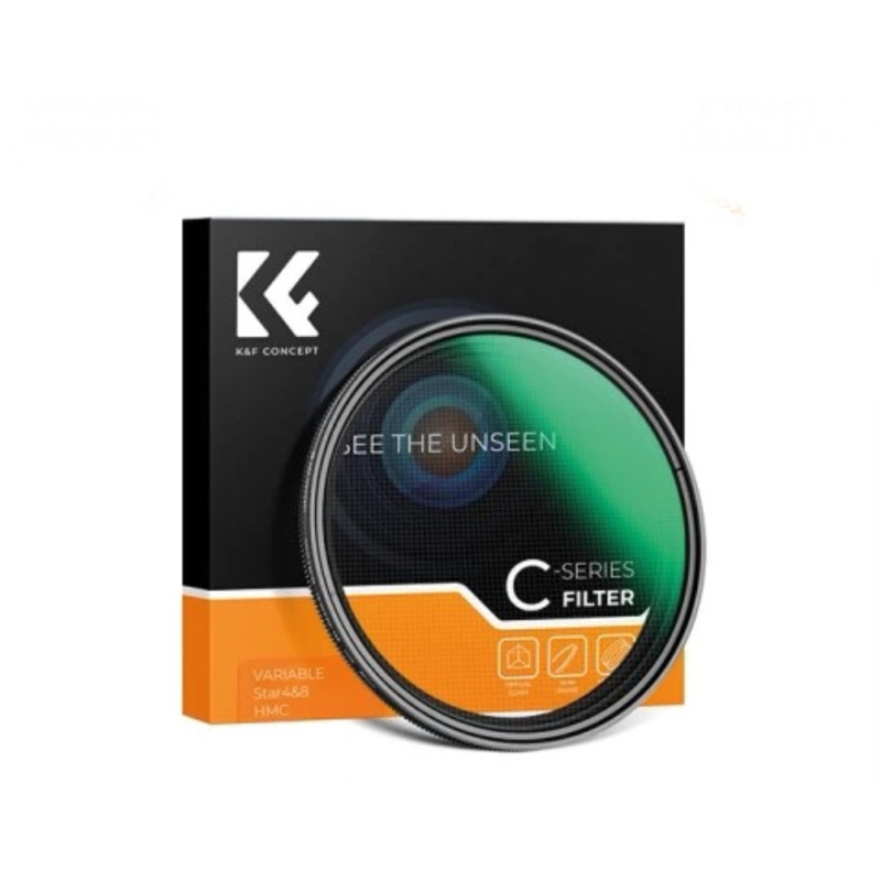 K&F Concept 67mm Variable Star Filter 4-8 Points Star Effect C Series 67 mm - KF01.2331 - SKU 1.027.