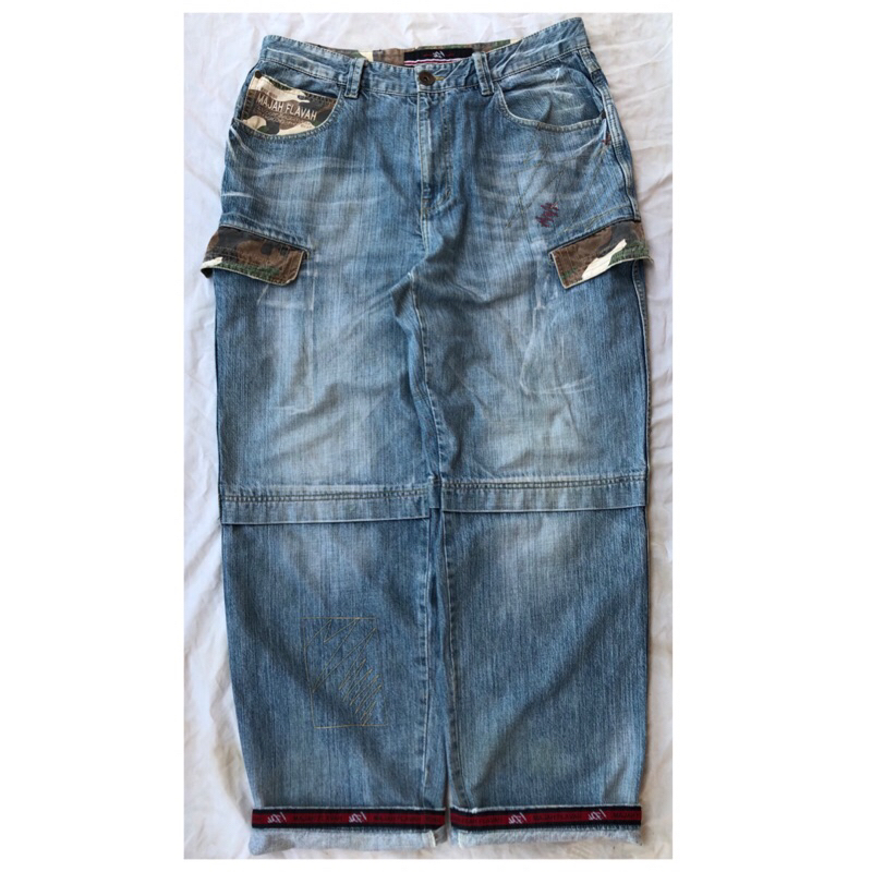 MAJAH FLAVALH HIPHOP BAGGY PANTS - SHAJAH FLAVALH JEANS - BAGGY JEANS - FUBU ECKO SOHK JNCO