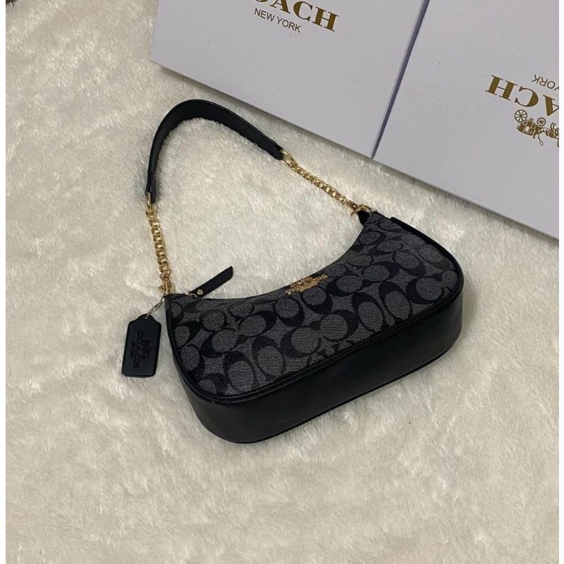 Co4ch Womens BAG terri signature Mixed 2 Straps IMPORTED BAG